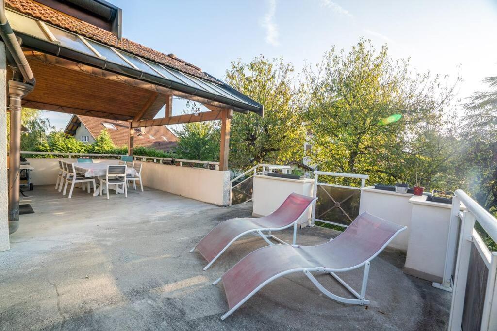 הוילה אנסי Maison Vue Semnoz מראה חיצוני תמונה